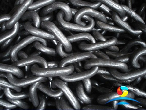 Offshore Mooring Grade 3 Studless Anchor Chain Hot Dip Galvanized