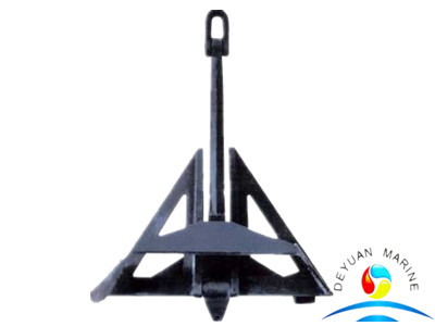 SOLAS Approved Marine Stainless Steel HHP Delta Flipper Anchor 