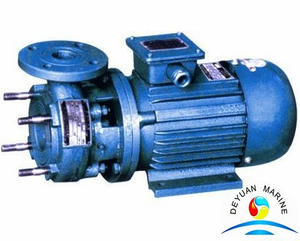 CCS approval PWF series marine horizontal type crushing pump with motor