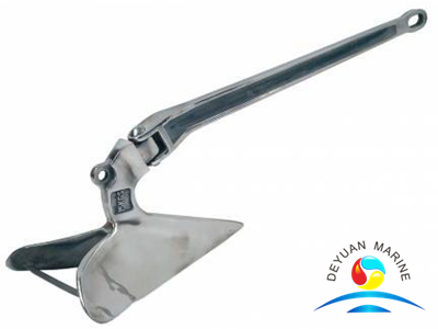 Boat Anchor Welded Plough Anchor Stainless Steel and Hot Dipped Galvanized