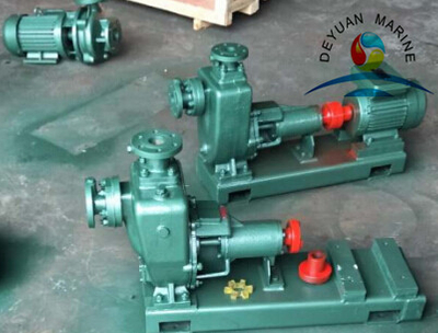 Cast Iron Horizontal Self Priming Centrifugal Fire Pump For Boat