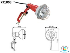 300W Marine Screw-Base Spot Lights For Front Boat