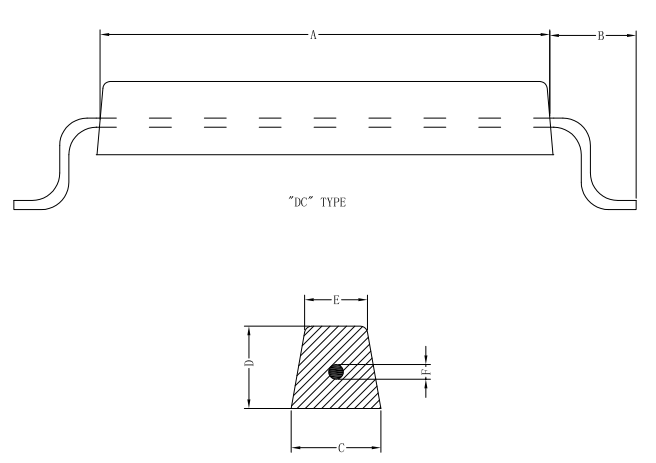 Marine Aluminum Anode for Ballast Water Tank