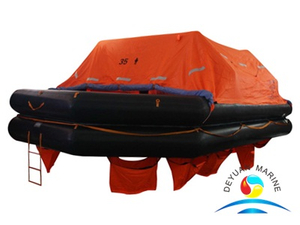 SOLAS Approved Throw Over Board Inflatable Life Raft