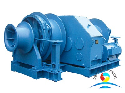Marine Electric Mooring Winch With Double Drum