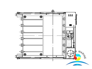 Marine Hydraulic Watertight Sliding Door With Hydraulic Operating System