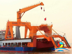 40T Hydraulic Shipboard Gantry Crane for Deepwater Pipelay Vessel 