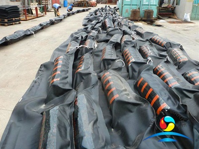 Foam Filled Containment Booms Solid Float Rubber Boom
