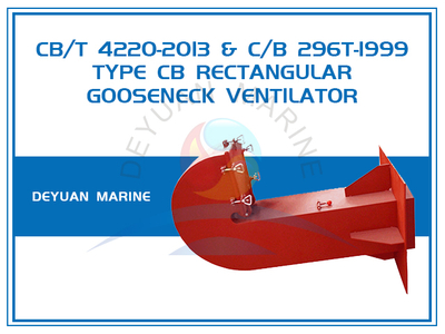 Type CB Rectangular Tube Gooseneck Ventilator with Circular Bending Neck CB/T 4220-2013
