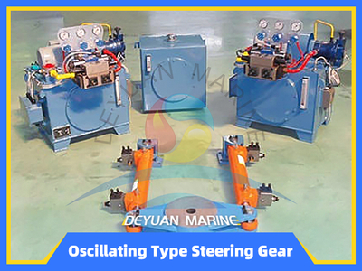 Linked Cylinder Oscillating Type Marine Electro-hydraulic Steering Gear
