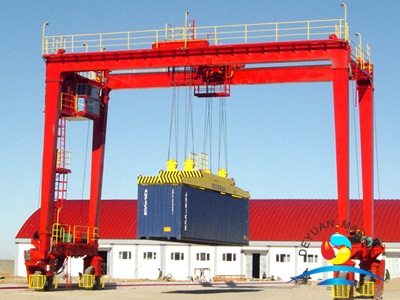 Rubber Tyred Gantry Ship to Shore Container Loading Crane