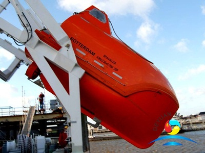 lifeboat fall vanguard freefall tanker version lifeboats ships ltd certificate fireproof abs approval class