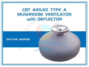 Mushroom Ventilators with Deflector Hood CB 455-1965 Type A Externally Operating