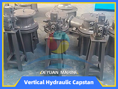 Vertical Type Electric-Hydraulic Coastal Marine Capstan
