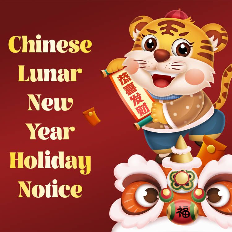 DEYUAN MARINE 2022 Chinese Lunar New Year Holiday Notice
