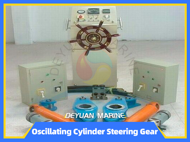 Marine Oscillating Cylinder Type Hydraulic Steering Gear For Ship