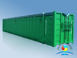 48' Open Top Waste Container (Soft Roof)