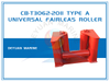3 Roller Fairlead CB/T3062 Fairlead Roller Type A