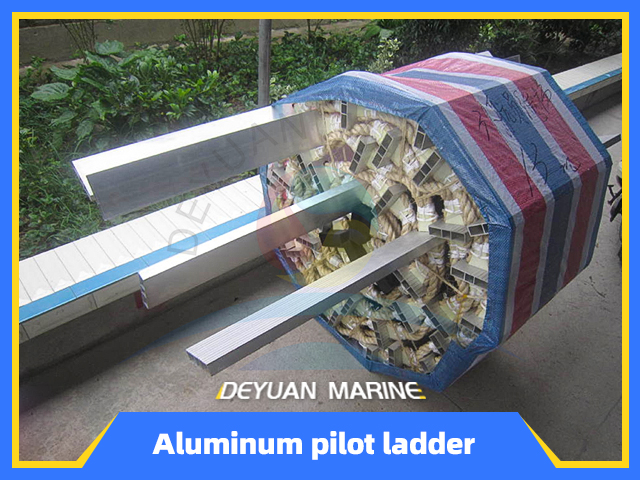Aluminium Alloy Pilot Rope Ladder For Embarkation And Disembarkation