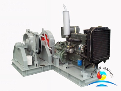Marine Diesel Engine Driven Anchor Windlass with IACS Approved Certificate