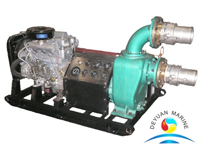 Diesel Engine Driven Emergency Fire Fighting Water Pump For Boat
