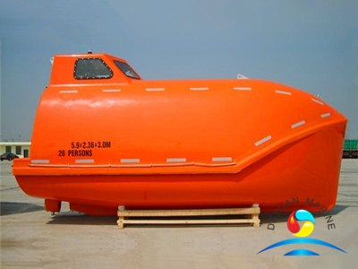 Cheap Cargo Version Marine Totally Enclosed Free Fall Lifeboat 