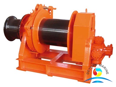 One Drum Type Hydraulic Compact Mooring Winch for Boat