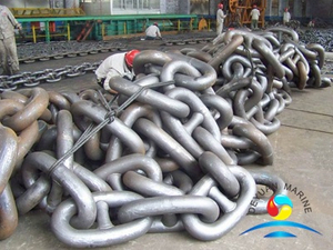CCS Approved Grade AM3 Marine Stud Link Steel Anchor Chain
