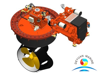 BV Approval Marine Z-Drive Azimuth Thruster For Propulsion System