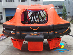 SOLAS Standard ADL Type 15 Person Davit-launched Inflatable Life Raft