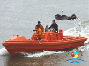 6 Person SOLAS Approved Marine GRP Open Type Fast Rescue Boats