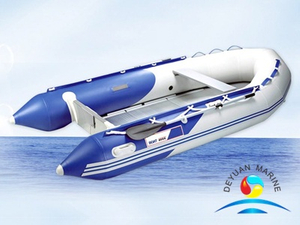 Rib Inflatable Sport Boats PVC Or Rubber Material With Air Pump