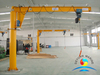 Electrical AND Manual Marine Cantilever Swing Arm Jib Crane 