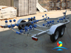 Double Axle Yacht Trailer Use For Marine Yatch Boat 