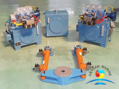 Linked Cylinder Oscillating Type Marine Electro-hydraulic Steering Gear